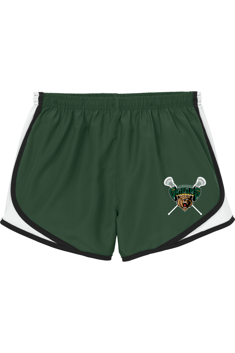 Grizzly Lacrosse Adult Athletic Women's Shorts Signature Lacrosse