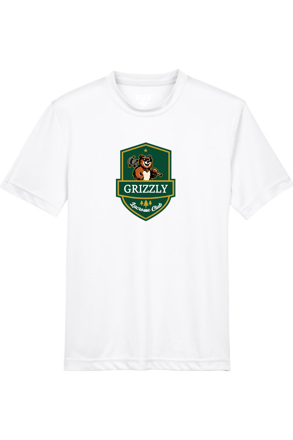 Grizzly Lacrosse Youth Athletic T-Shirt Signature Lacrosse