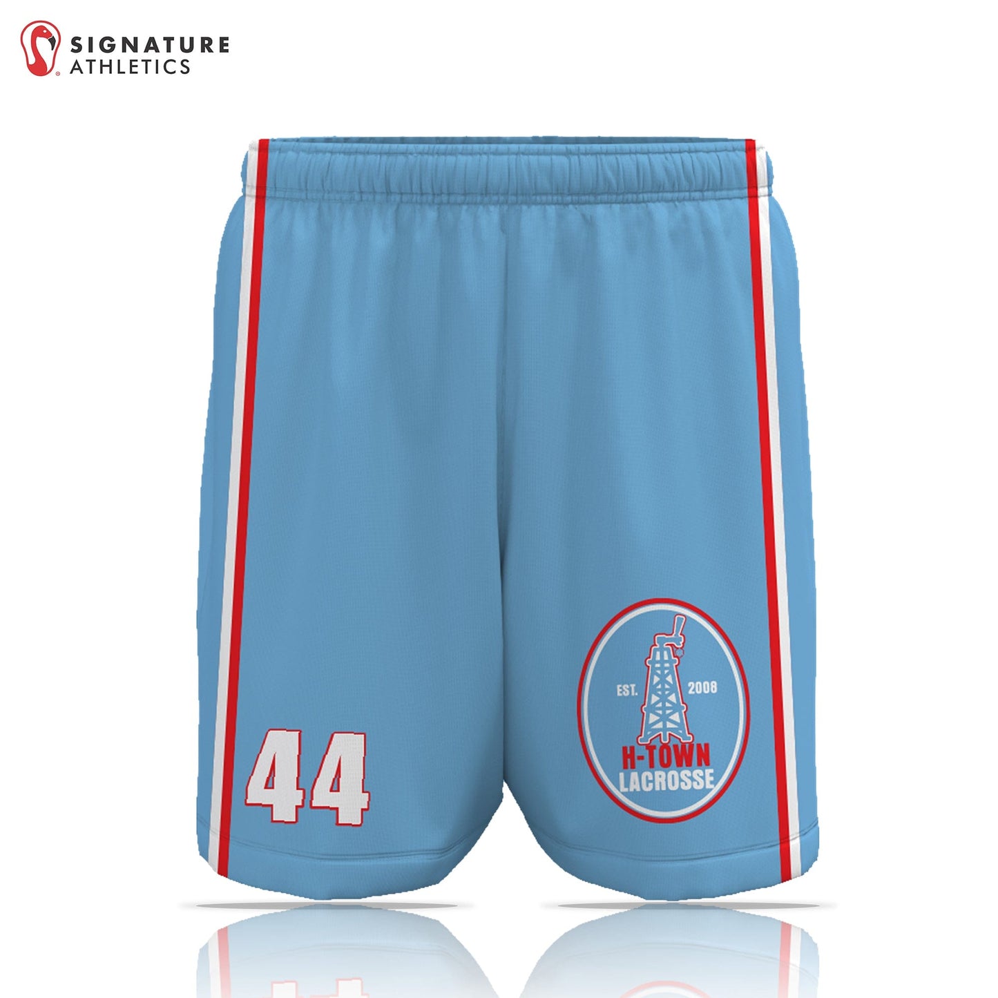 H-Town Men's Game Shorts: H-Town Lacrosse Signature Lacrosse