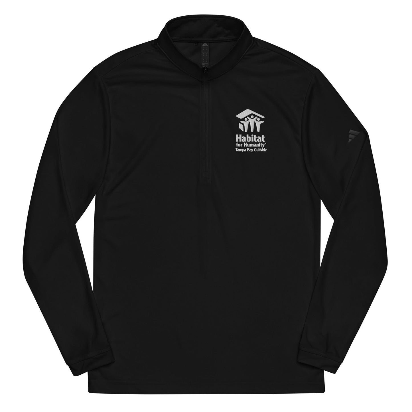 Habitat for Humanity Embroidered adidas Quarter Zip Pullover Signature Lacrosse