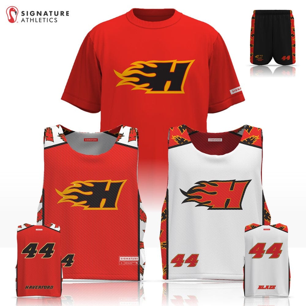 Haverford Blaze Lacrosse Men's 3 Piece Player Package: 5th/6th Signature Lacrosse