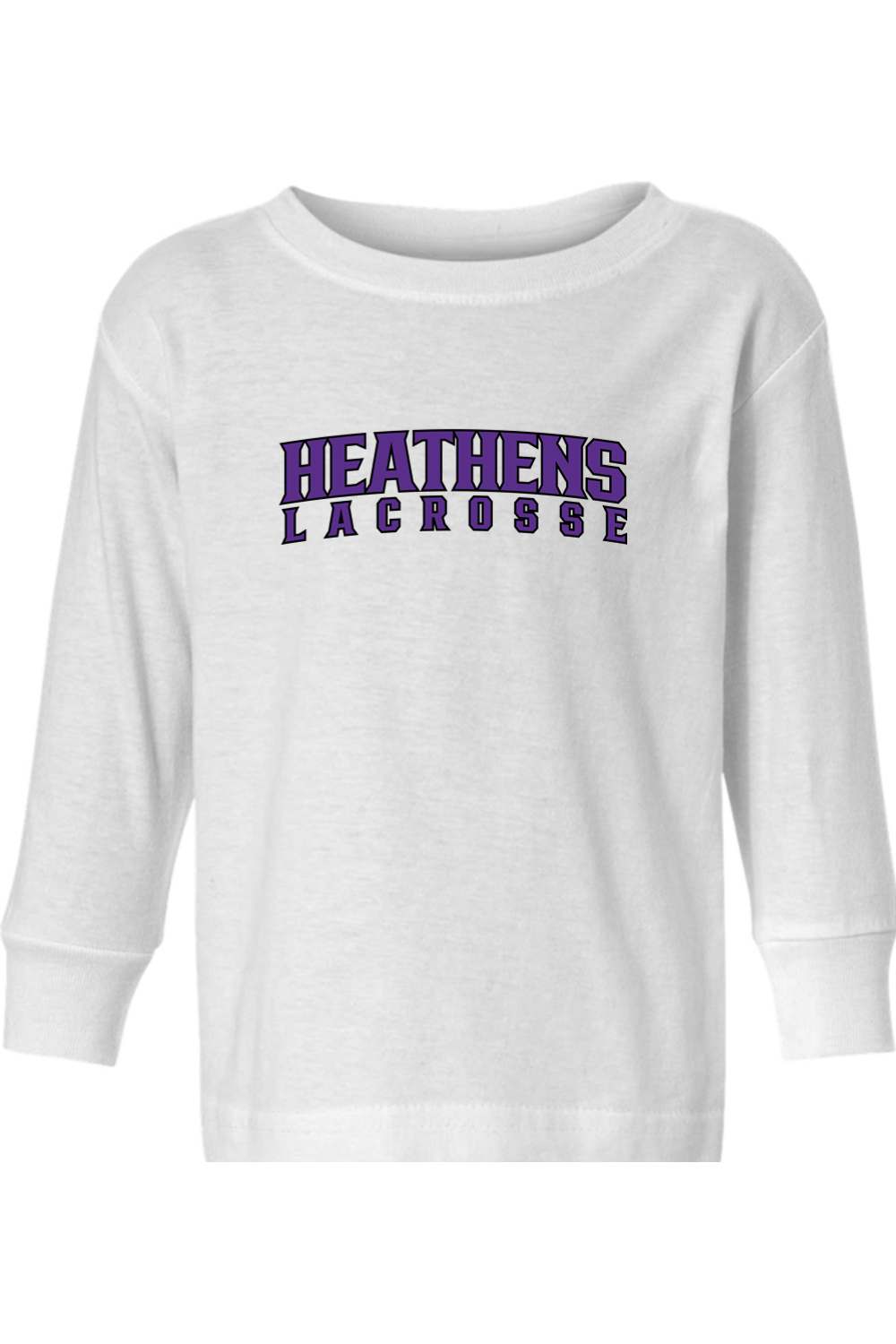 Heathens Lacrosse Toddler Long Sleeve T-Shirt Signature Lacrosse