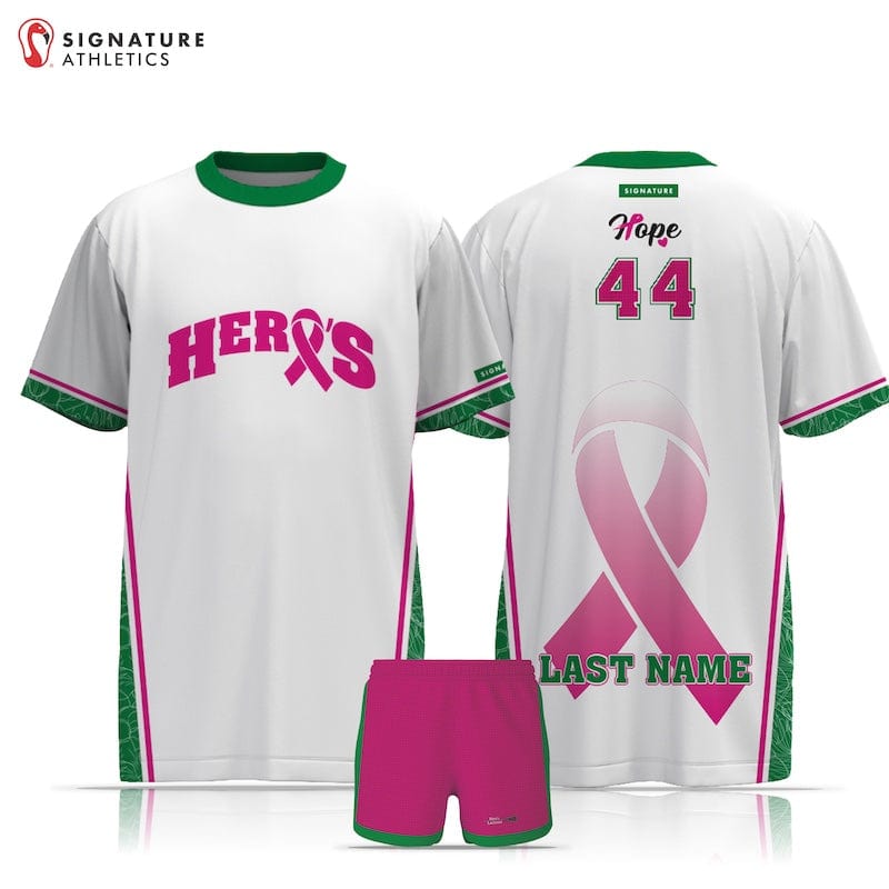 Hero's Lacrosse Women's 2 Piece Player Game Package P3: 2032 Green Signature Lacrosse