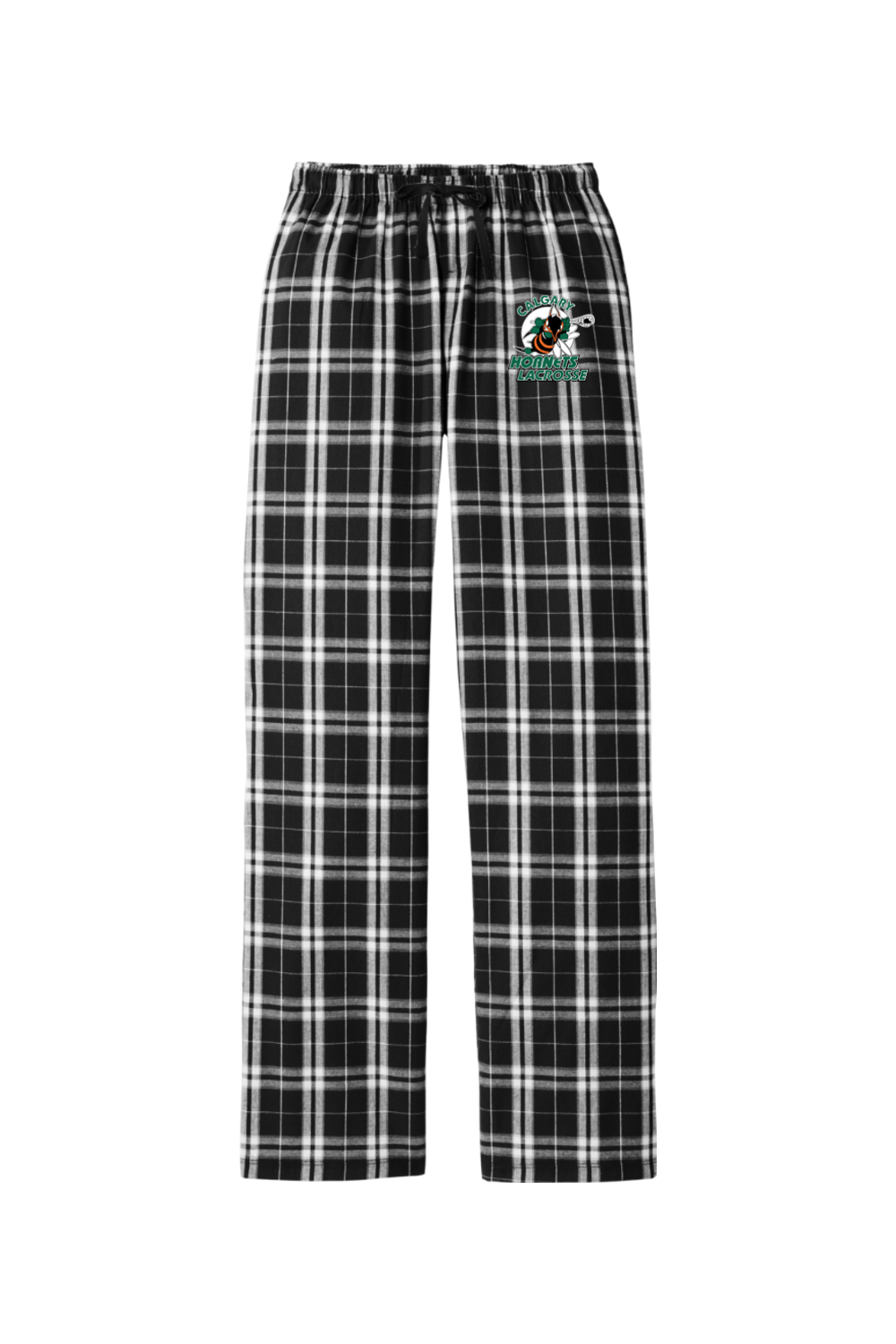 Hornets Lacrosse Adult Women's Flannel Plaid Pants Signature Lacrosse