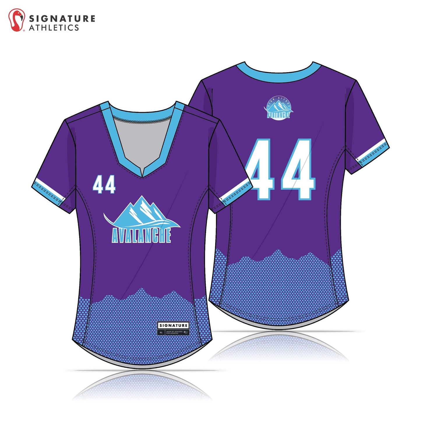HS Avalanche Women's Reversible Player Pinnie Signature Lacrosse