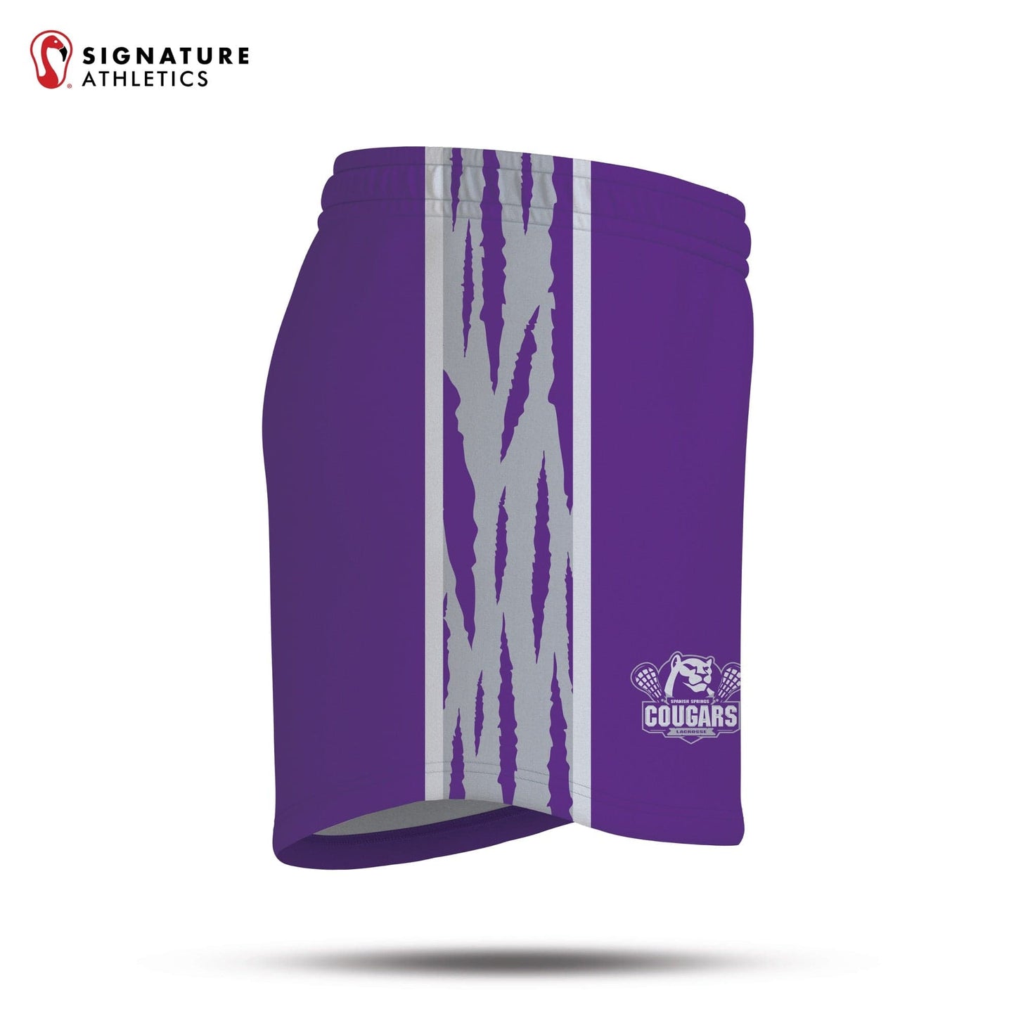 HS Cougars Women's Game Shorts Signature Lacrosse