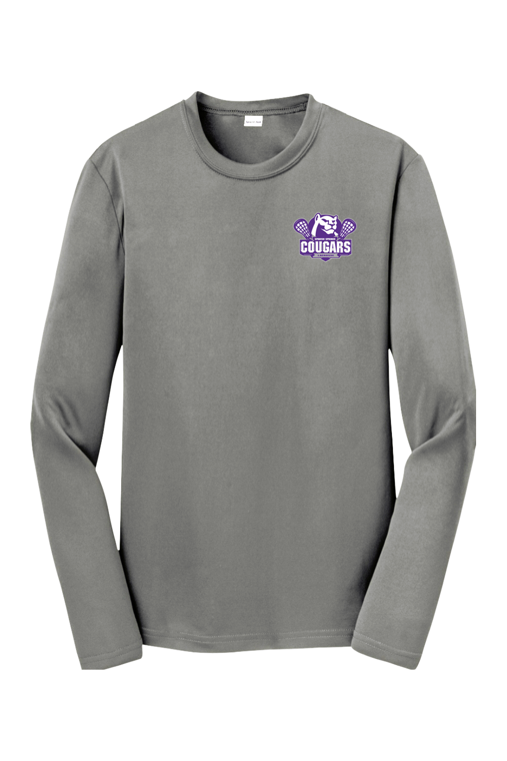 HS Cougars Youth Long Sleeve T-Shirt Signature Lacrosse