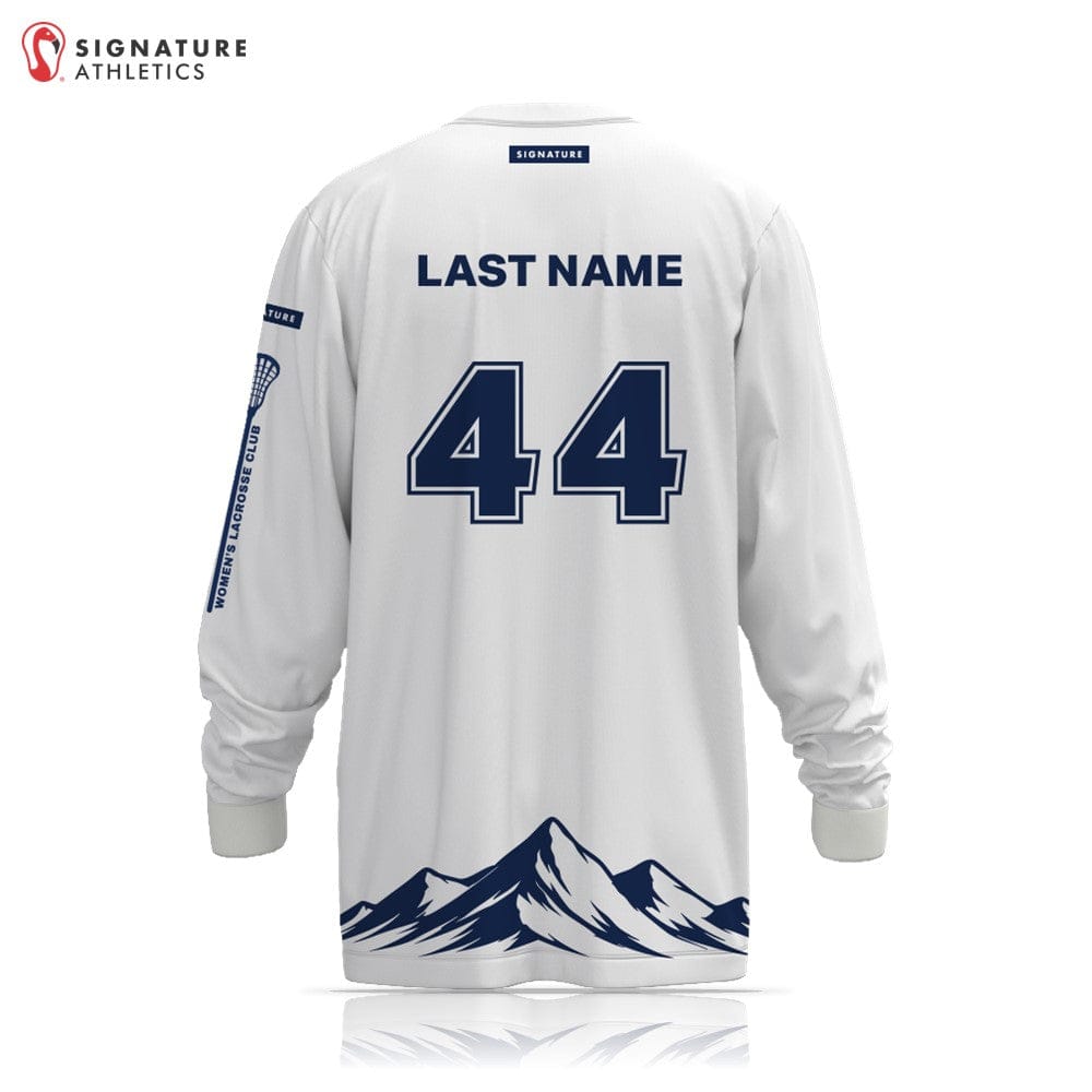 HS Nevada Men's Custom Long Sleeve Player Tech Tee: Nevada Lacrosse Signature Lacrosse