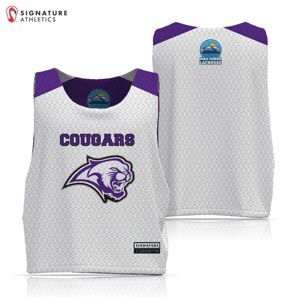 HS Spanish Springs Cougars Men's Practice Pinnie Signature Lacrosse