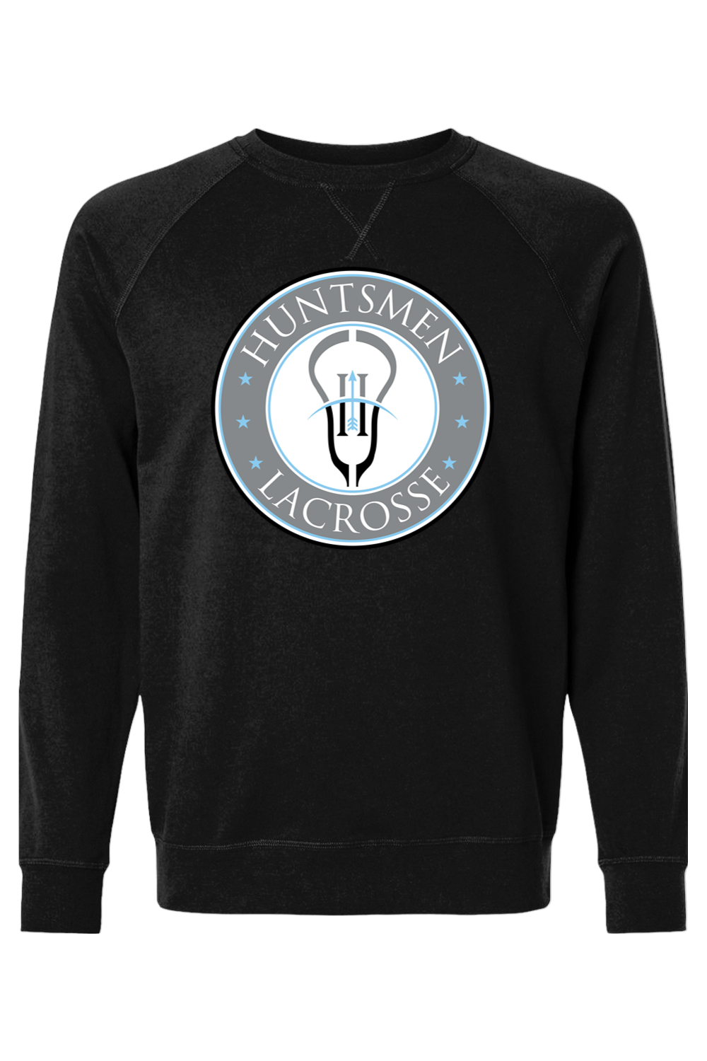 Huntsmen LC Adult Heavyweight Raglan Long Sleeve Signature Lacrosse