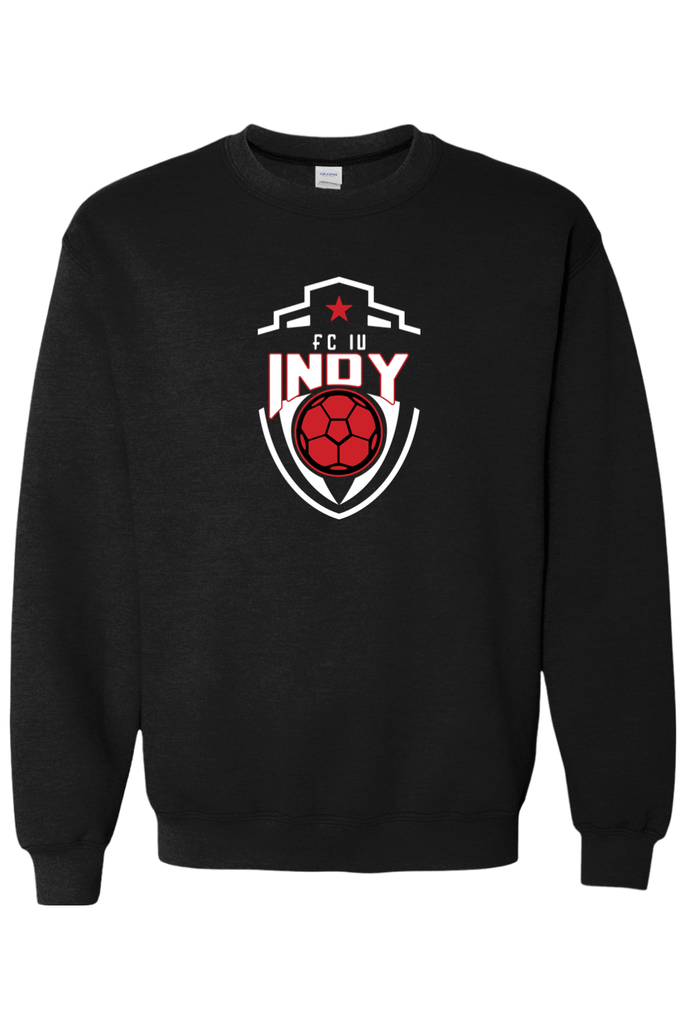 Indiana University Indianapolis SC Adult Heavyweight Sweatshirt Signature Lacrosse
