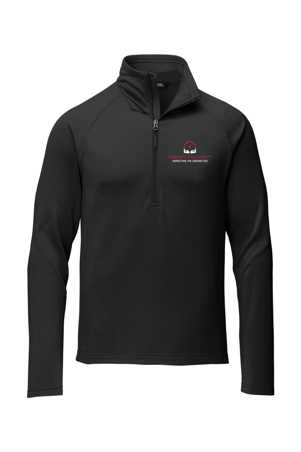 Inspectology Men's North Face Mountain Peaks 1/4-Zip Fleece Signature Lacrosse