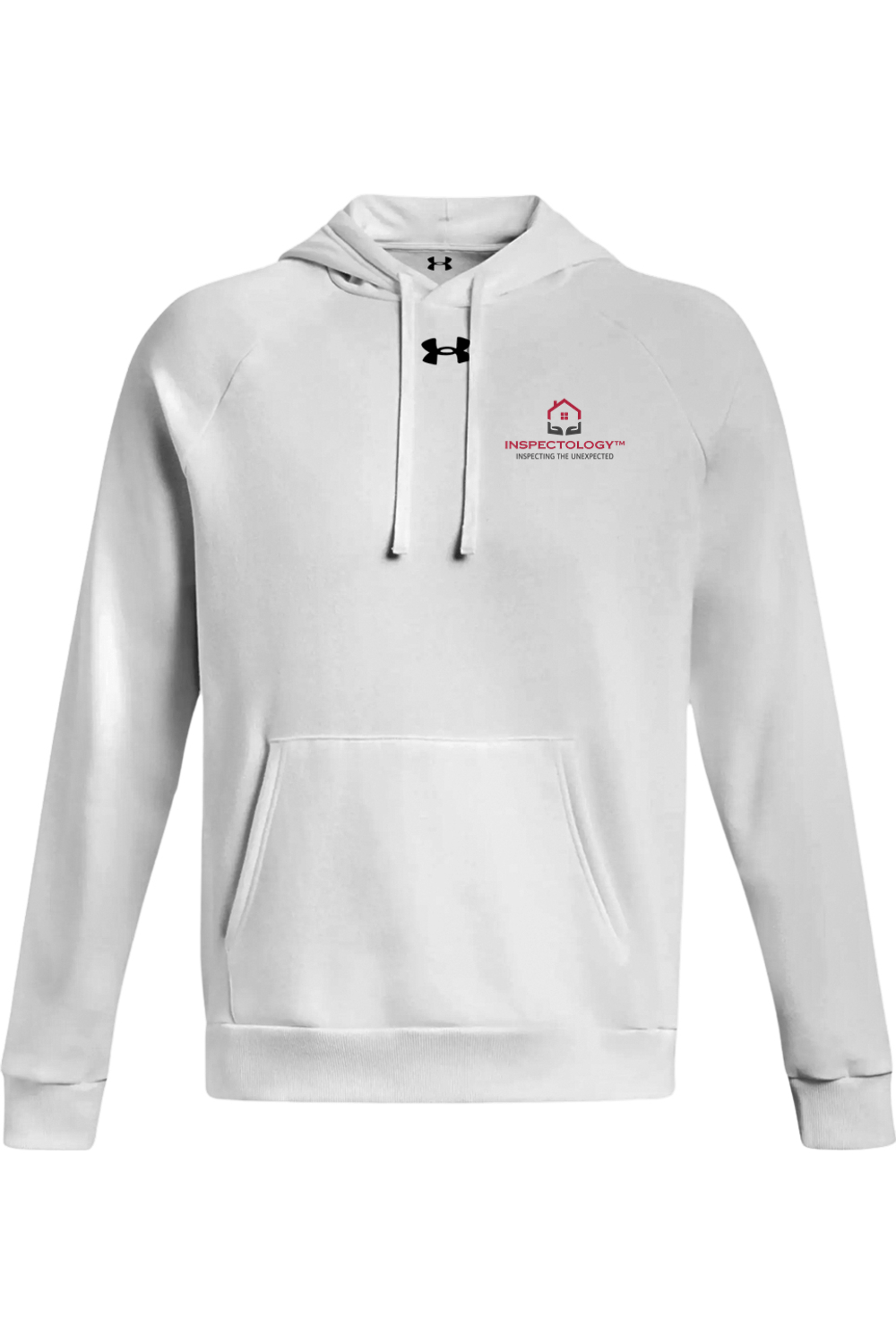 Inspectology Men's Under Armour Men's Rival Fleece Hooded Sweatshirt Signature Lacrosse