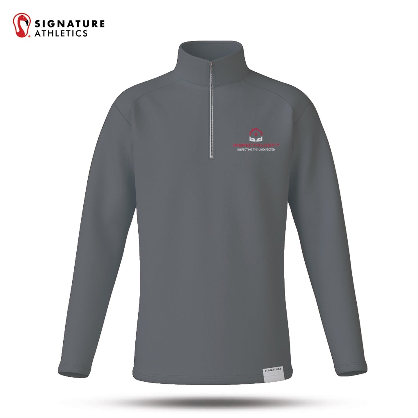 Inspectology Quarter Zip: Inspect Signature Lacrosse