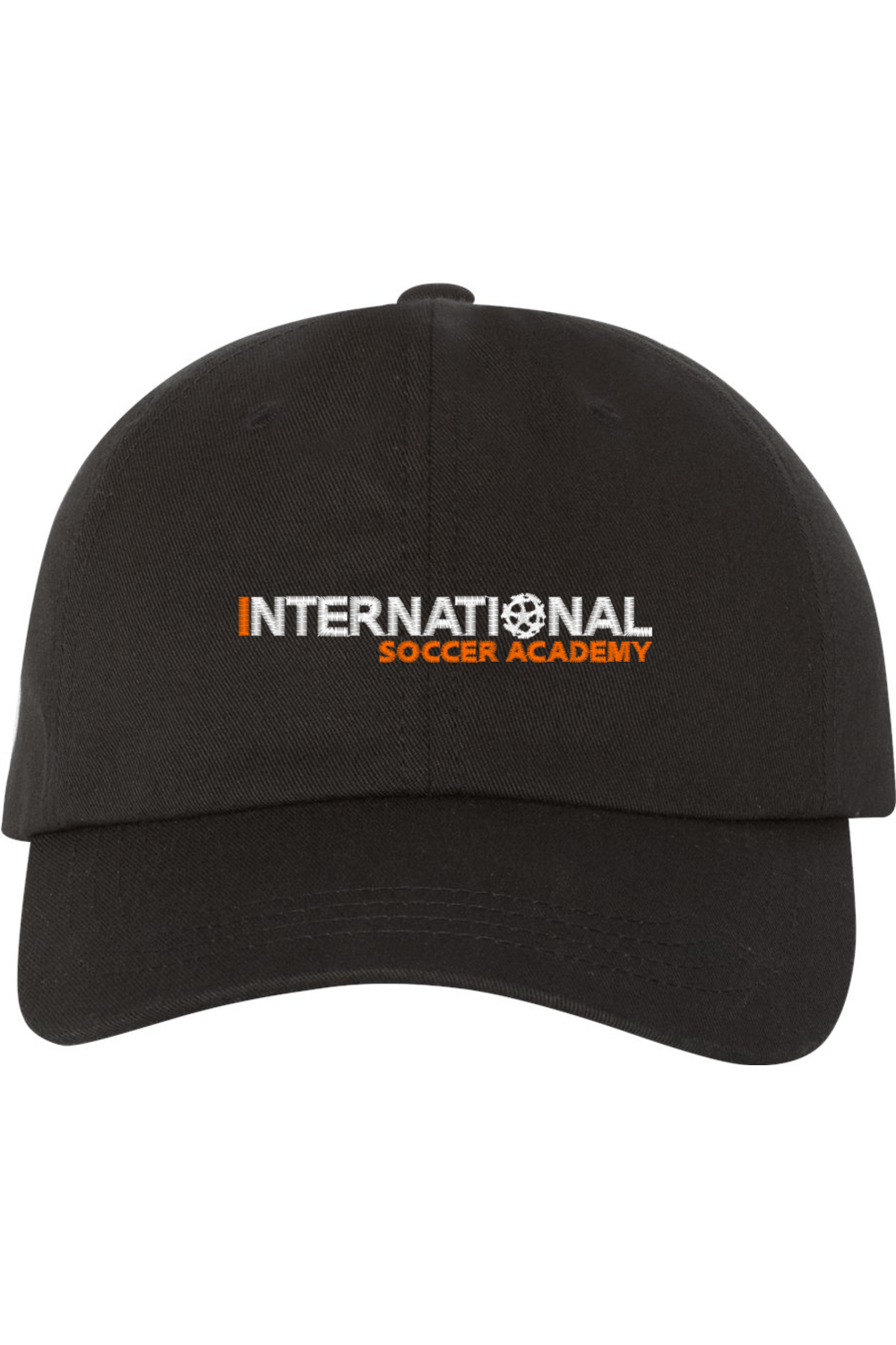 International Soccer Academy Embroidered Dad Hat Signature Lacrosse