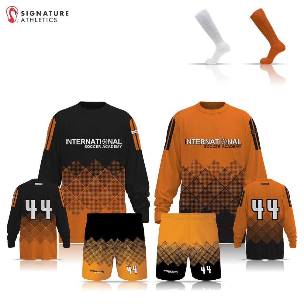 International Soccer Academy Men's 6 Piece Goalie Package: U14 Signature Lacrosse