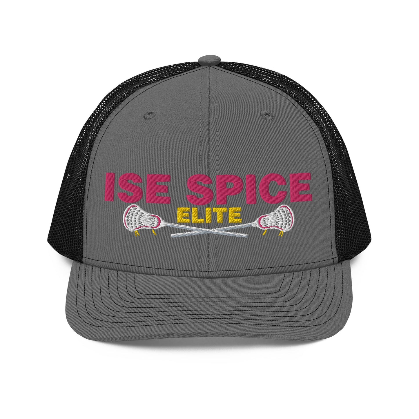 ISE Spice EL Embroidered Trucker Hat Signature Lacrosse