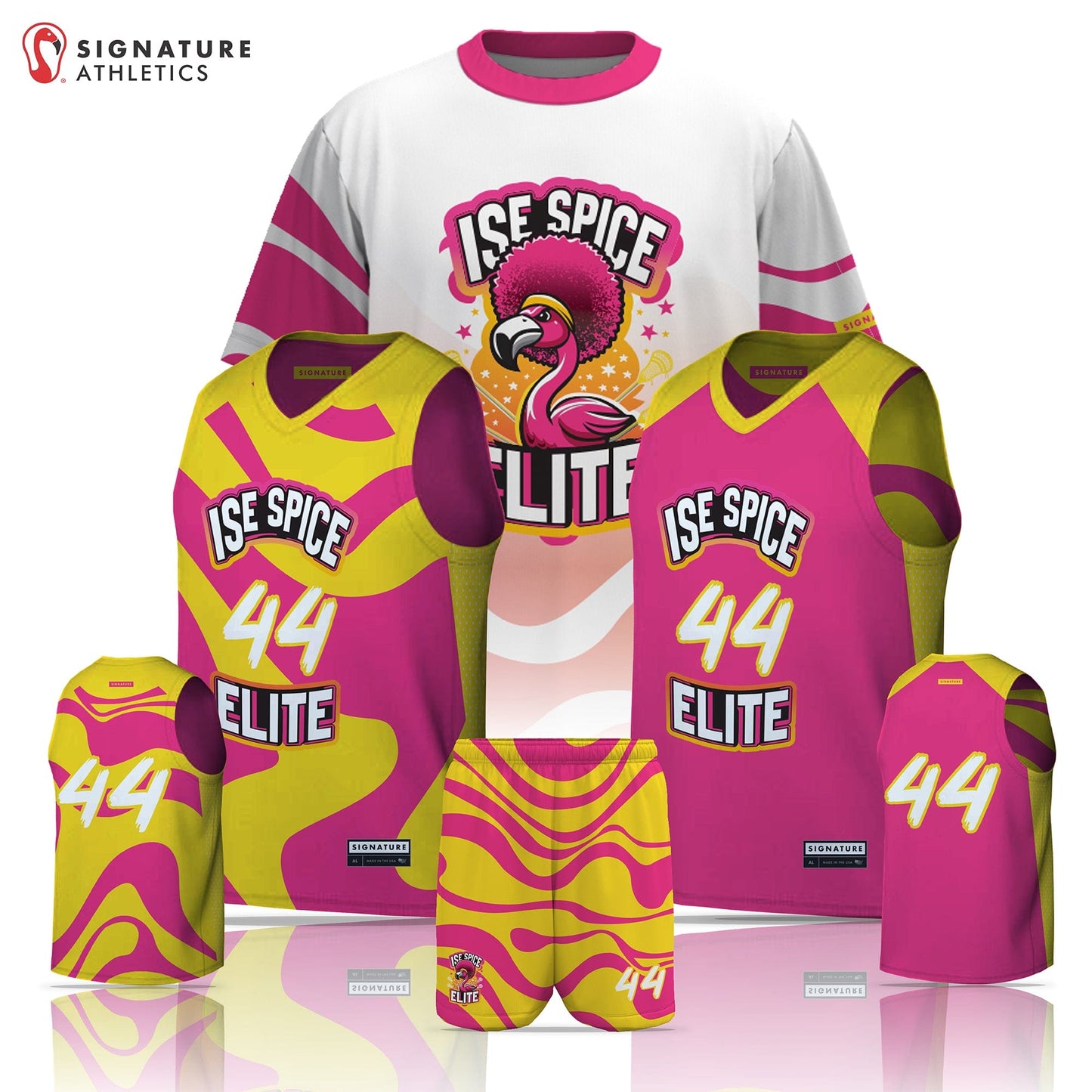 ISE Spice Elite Men's 3 Piece Player Package: 7th Grade (2030) Signature Lacrosse
