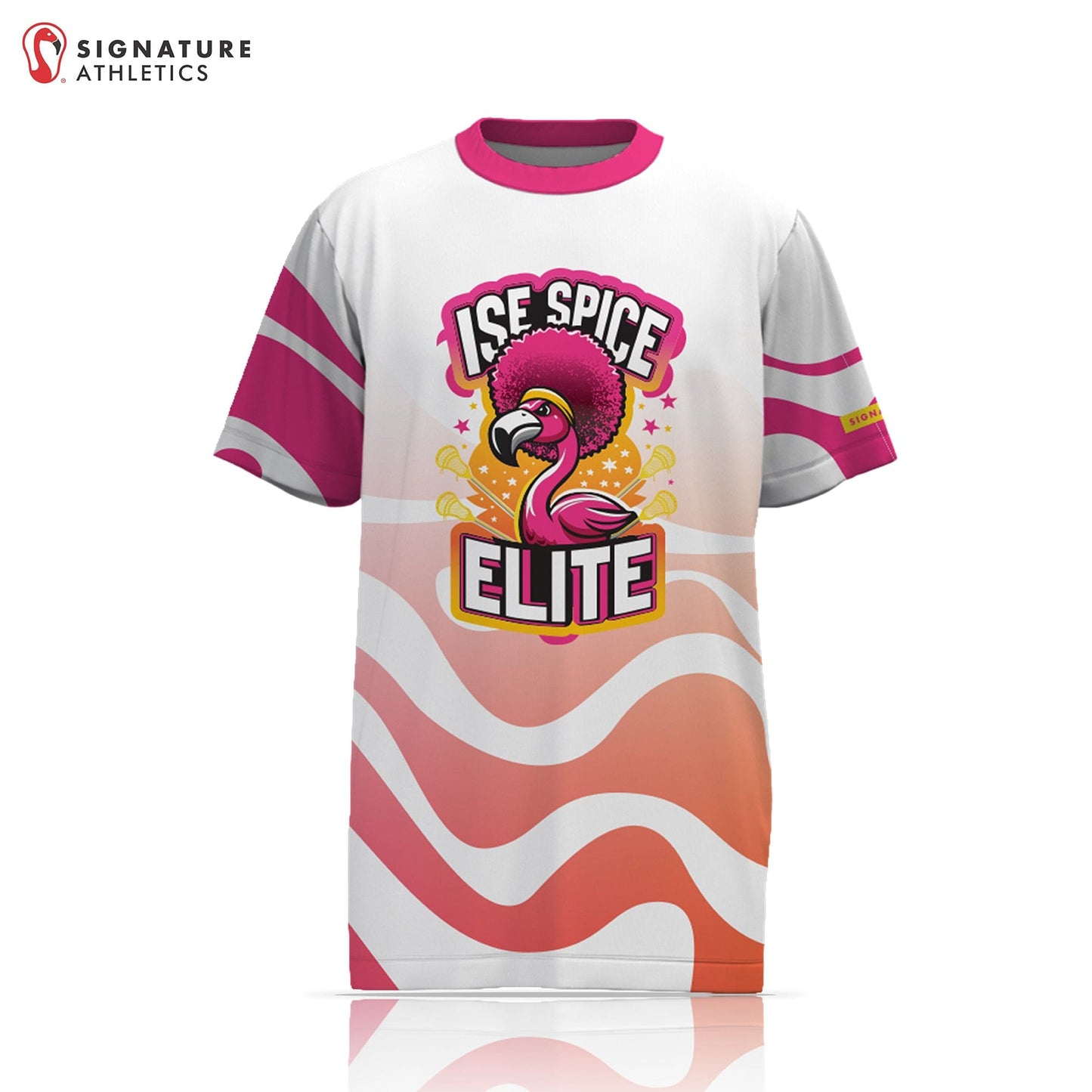 ISE Spice Elite Men's Short Sleeve Tech Tee: High School Signature Lacrosse
