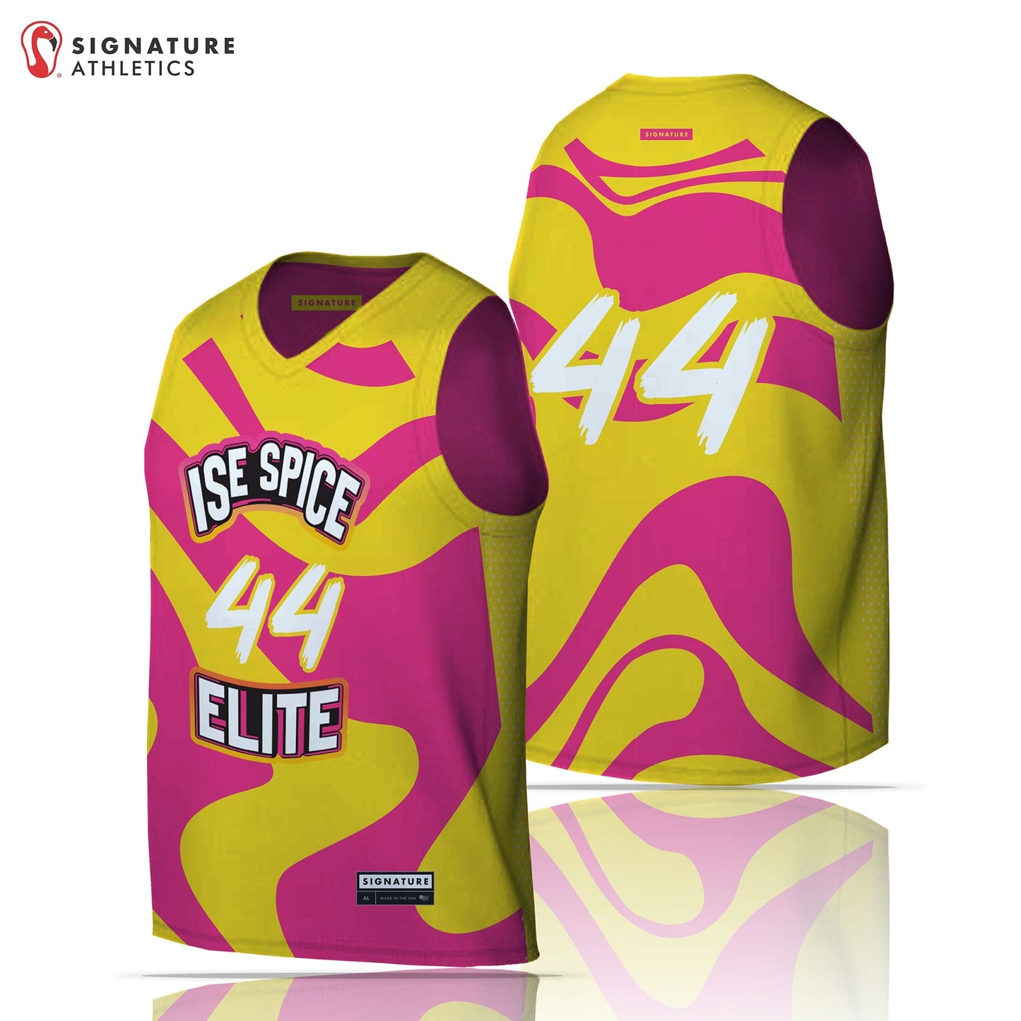 ISE Spice Elite Men's Sleeveless Game Reversible: High School Signature Lacrosse