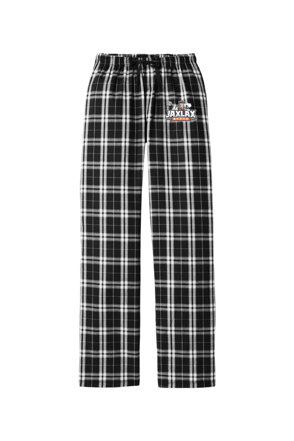 Jax Lax Beach Adult Women's Flannel Plaid Pants Signature Lacrosse