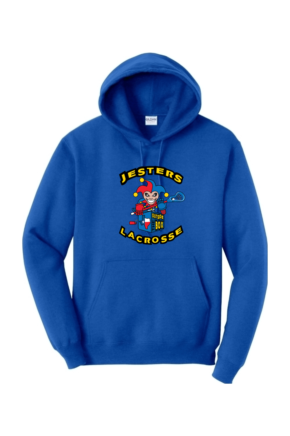Jesters Lacrosse Adult Heavyweight Hoodie Signature Lacrosse