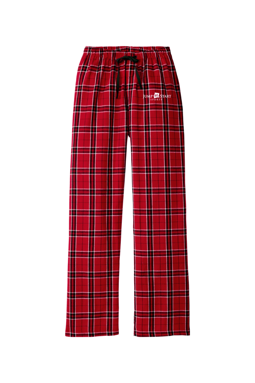 Jump Start Sports Adult Women's Flannel Plaid Pants Signature Lacrosse