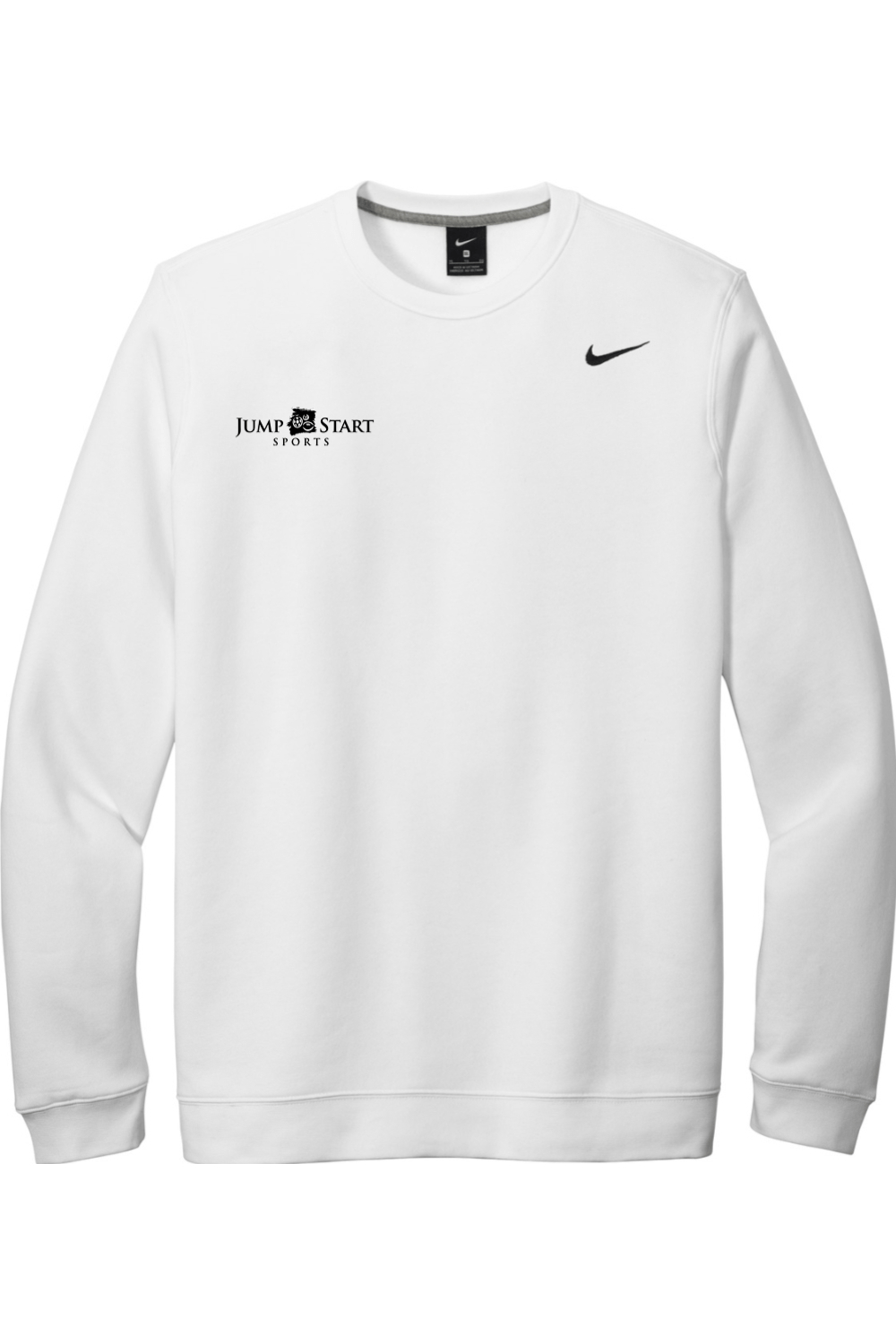 Jump Start Sports Nike Club Fleece Crew Signature Lacrosse