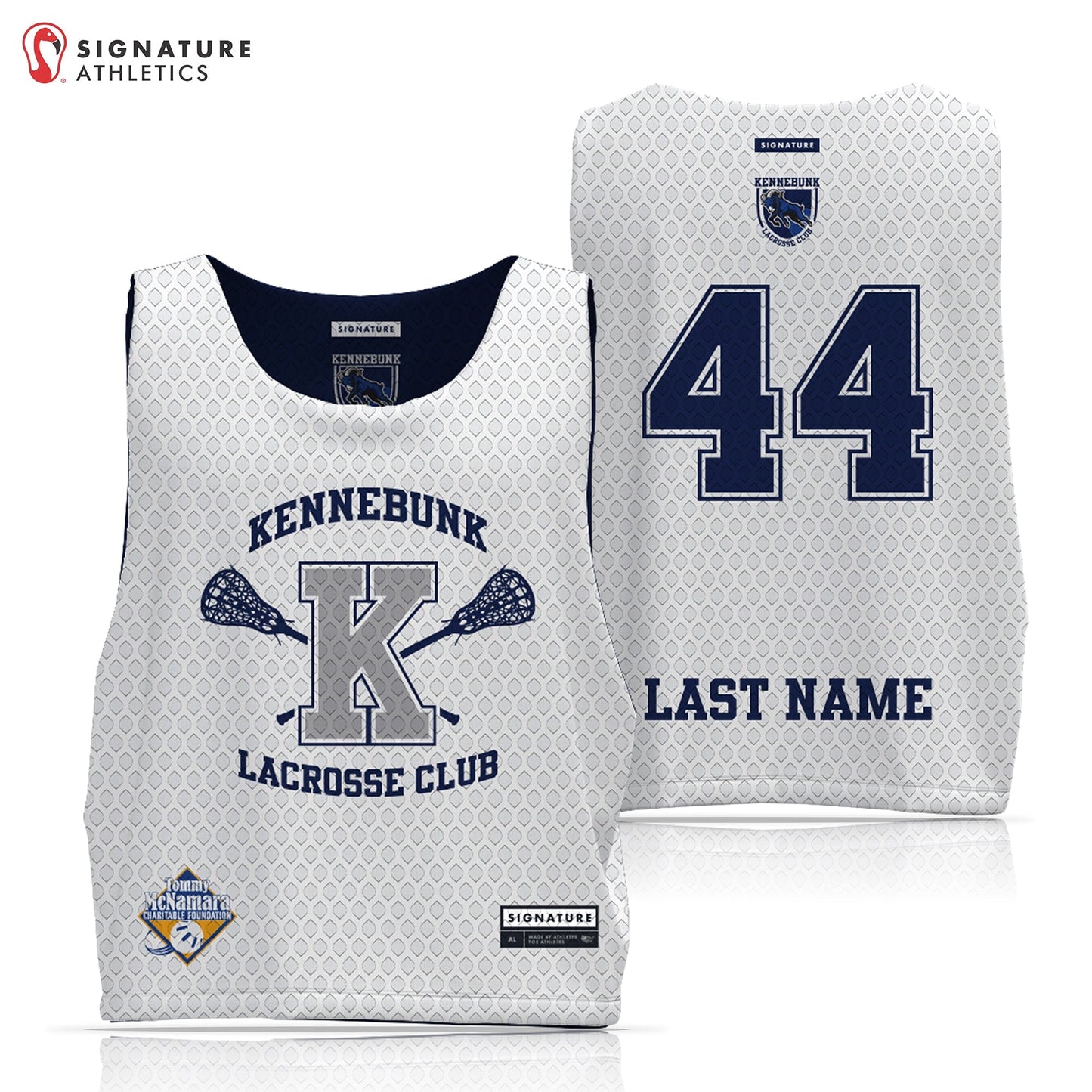 Kennebunk Lacrosse Club Men's Basic Tournament Pinnie Signature Lacrosse