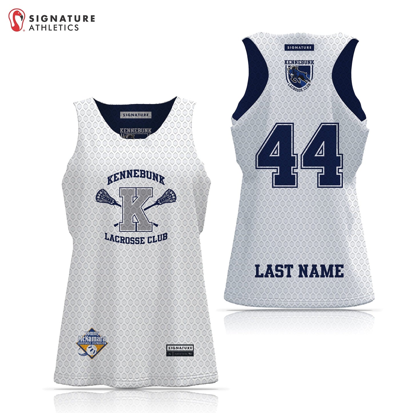 Kennebunk Lacrosse Club Women's Basic Tournament Pinnie Signature Lacrosse