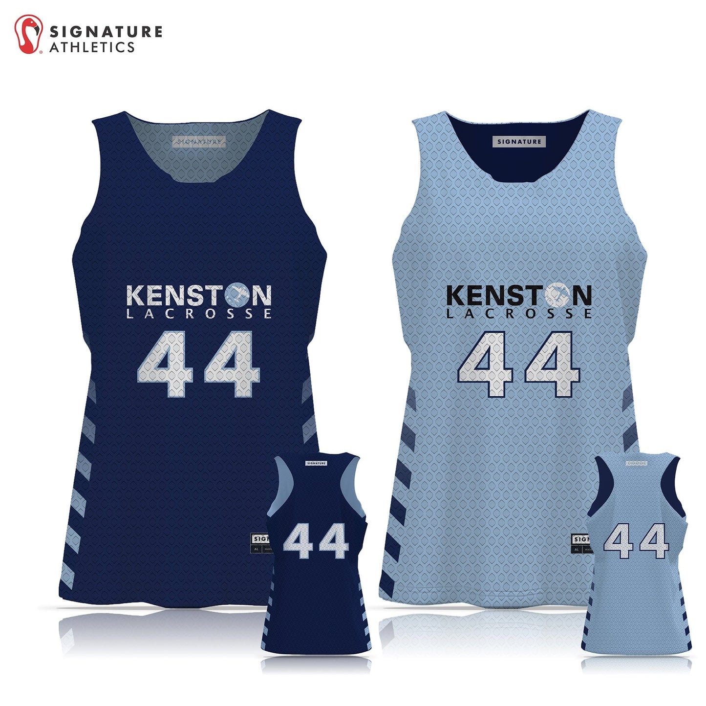 Kenston Youth Lacrosse Girl's Basic Tournament Pinnie: Kenston K-2 Signature Lacrosse