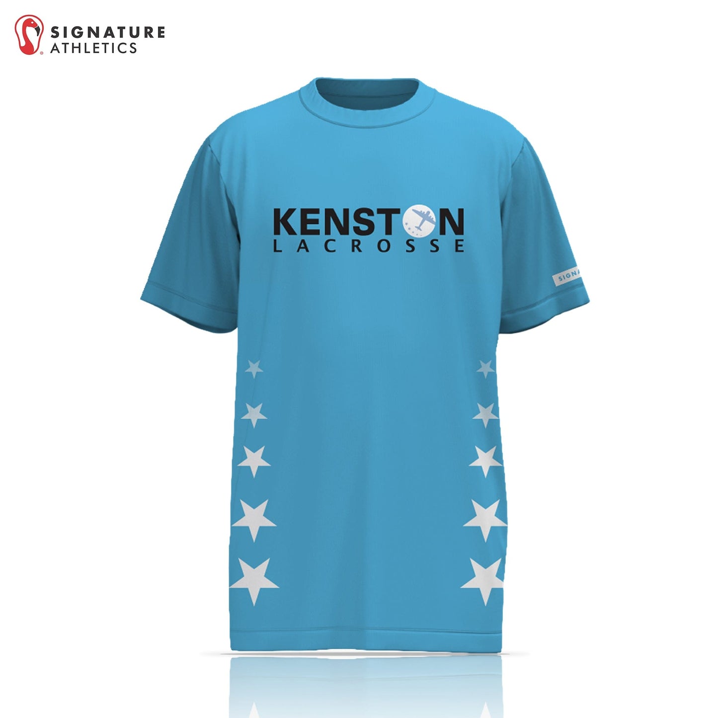 Kenston Youth Lacrosse Short Sleeve Tech Tee: Kenston K-2 Signature Lacrosse