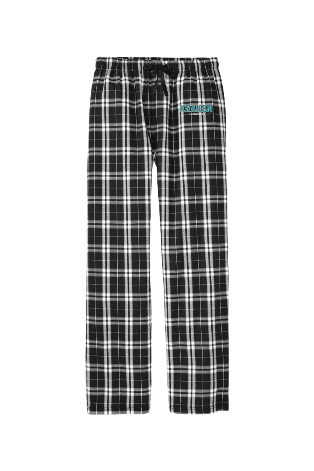 Kraken Lacrosse Adult Men's Flannel Plaid Pants Signature Lacrosse