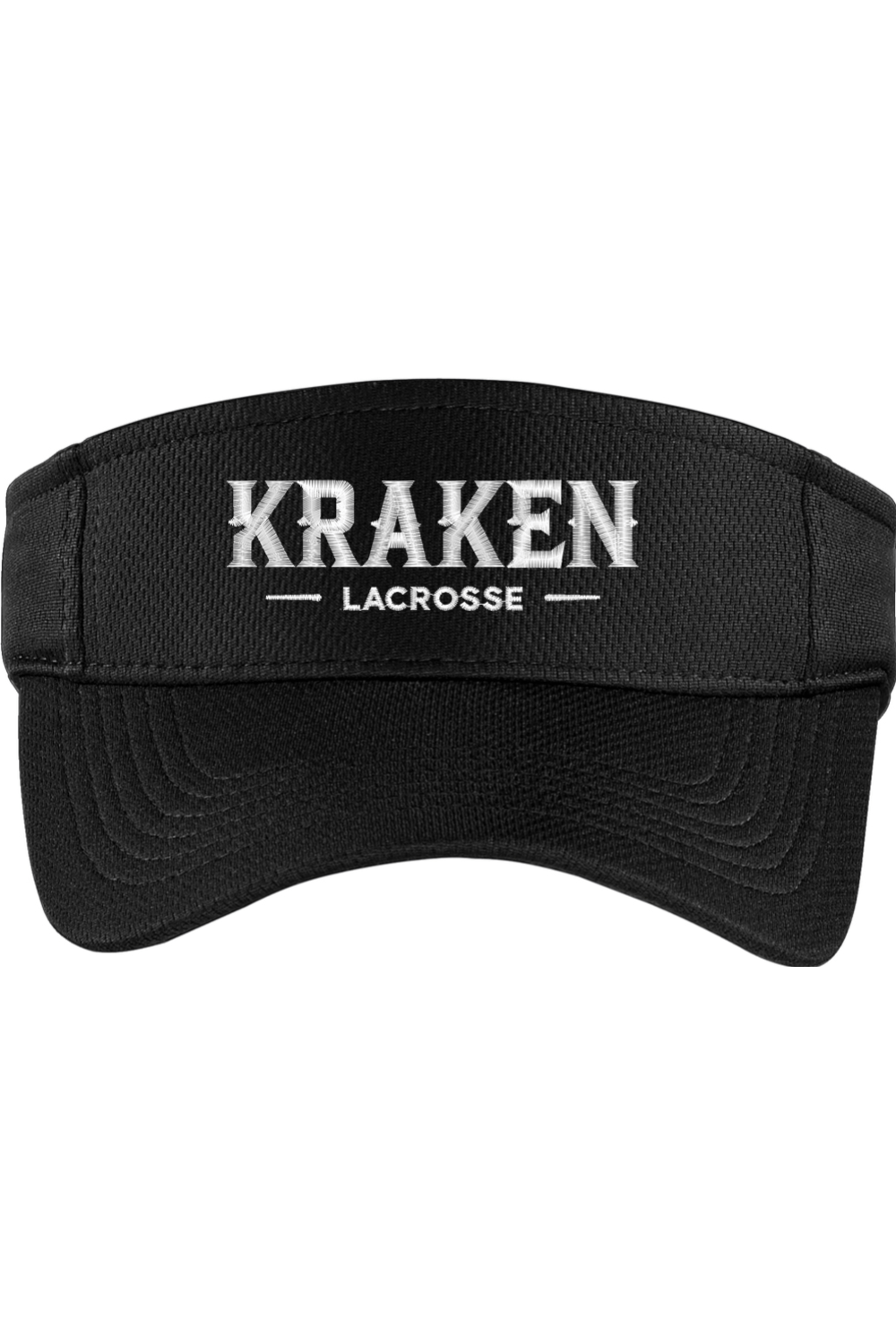Kraken Lacrosse Embroidered Visor Signature Lacrosse