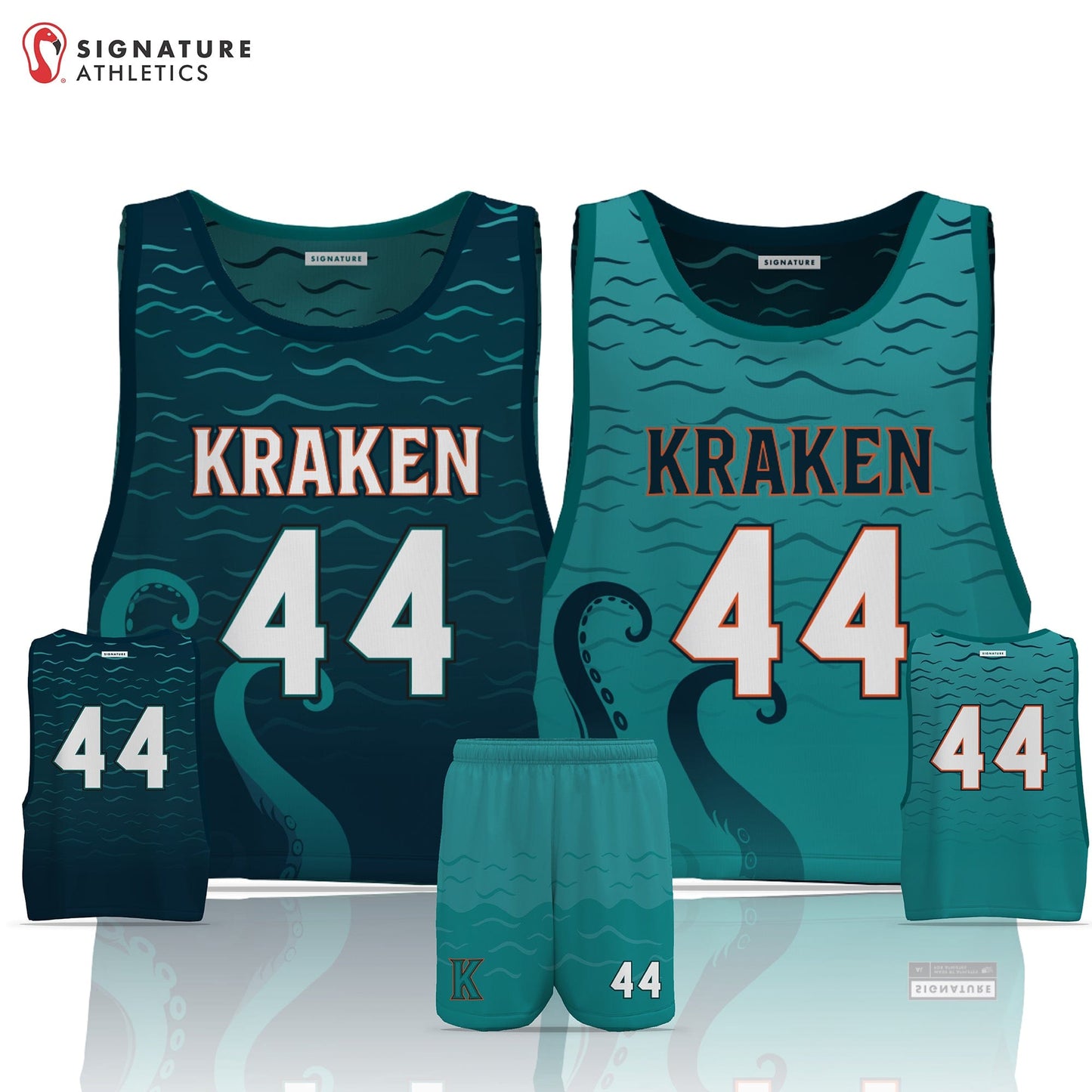 Kraken Lacrosse Men's 2 Piece Player Package: Kraken Boys Signature Lacrosse