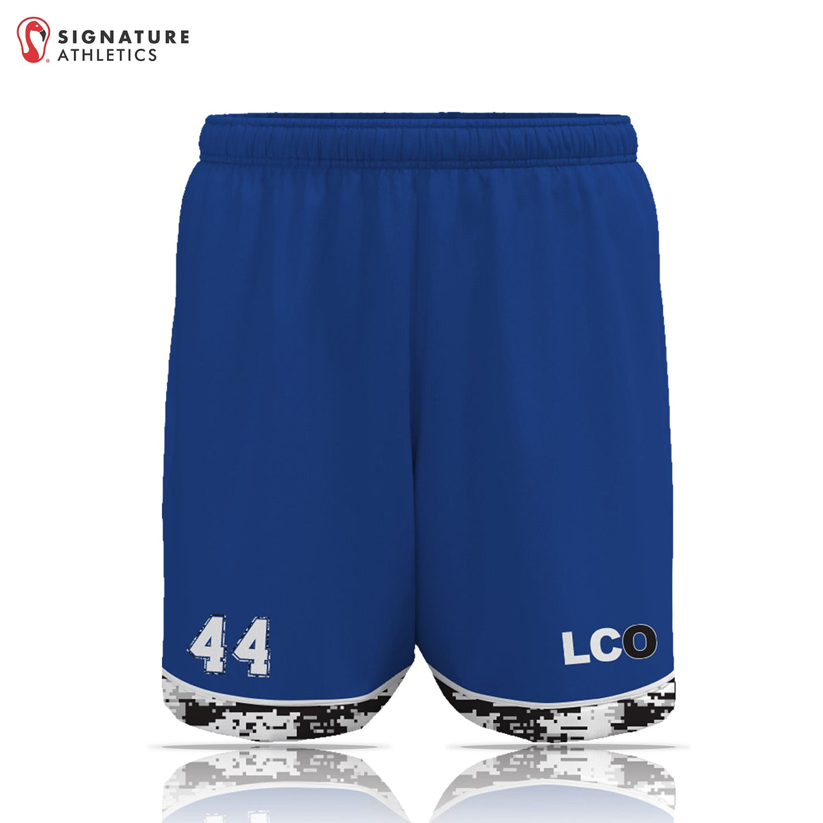 Lacrosse Club Orlando Men's Player Game Shorts: 14U Signature Lacrosse