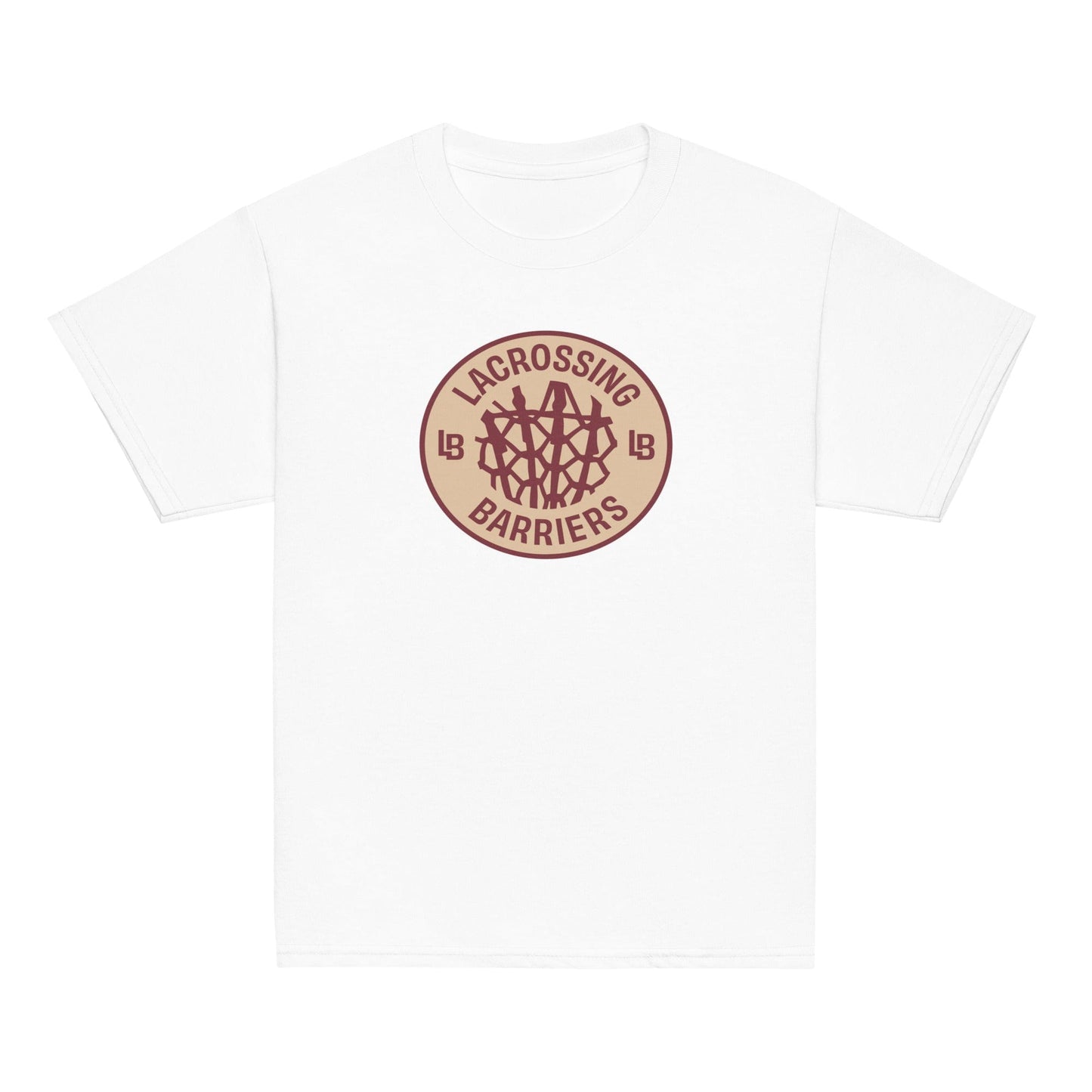 Lacrossing Barriers Youth Classic Tee Signature Lacrosse