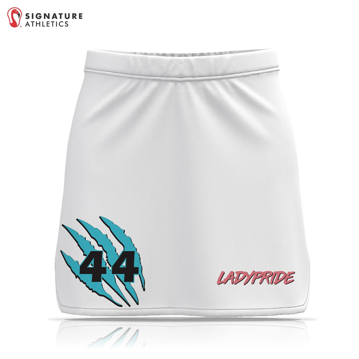 Lady Pride Purpose Women's White Skirt: Lady Pride Signature Lacrosse
