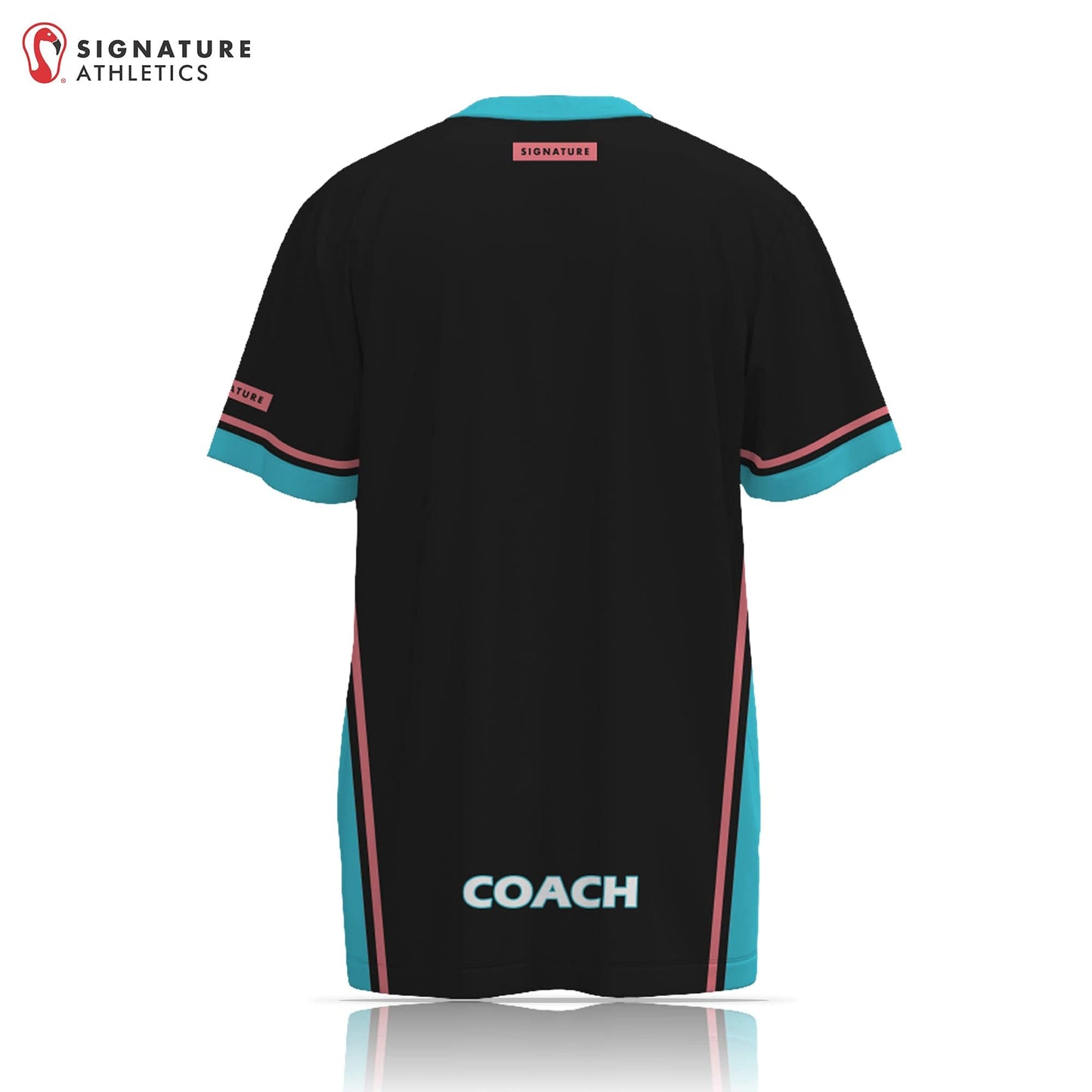 Lady Pride Women's Coaches Black Short Sleeve Tech Tee Signature Lacrosse