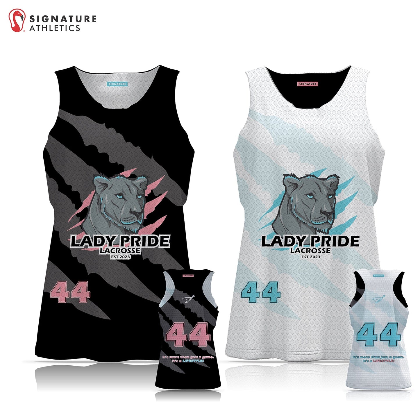 Lady Pride Women's Reversible Practice Pinnie: Lady Pride Signature Lacrosse