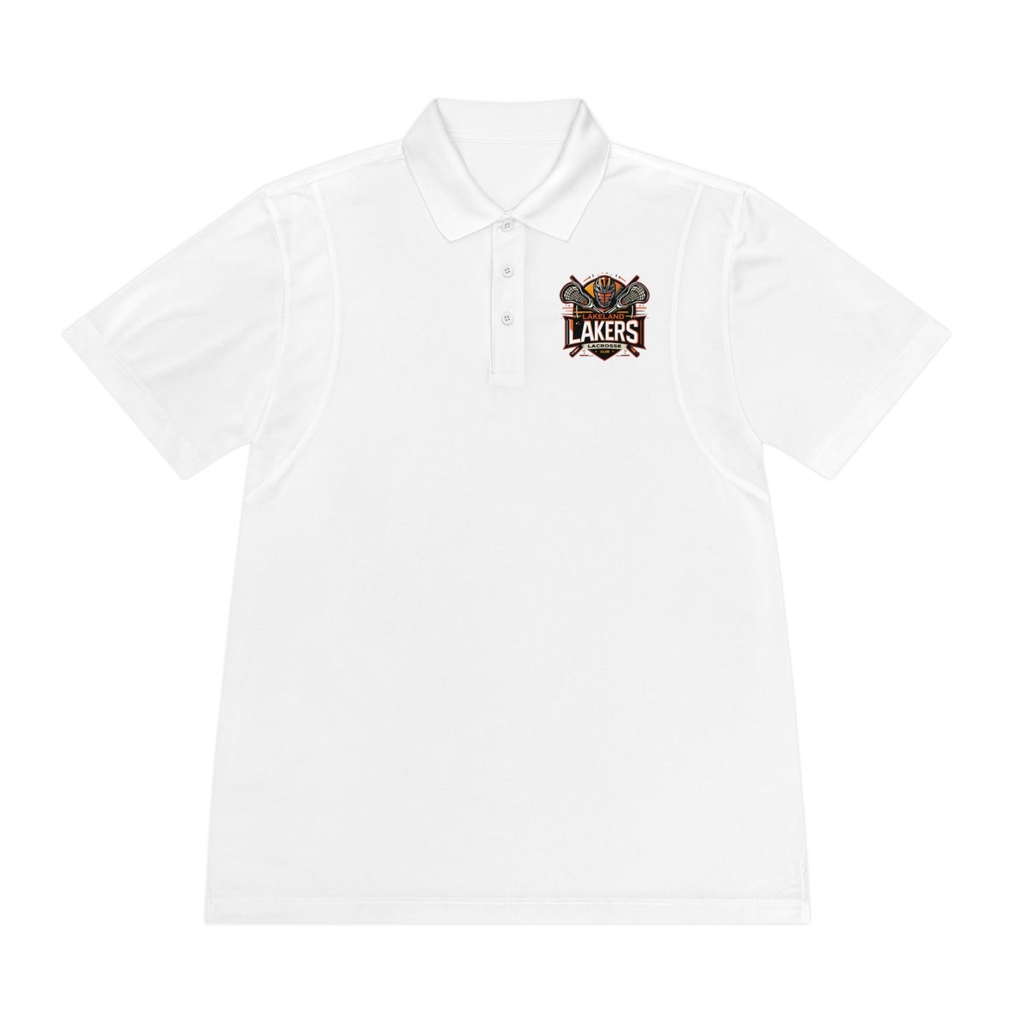 Lakeland LL Adult Athletic Polo Signature Lacrosse