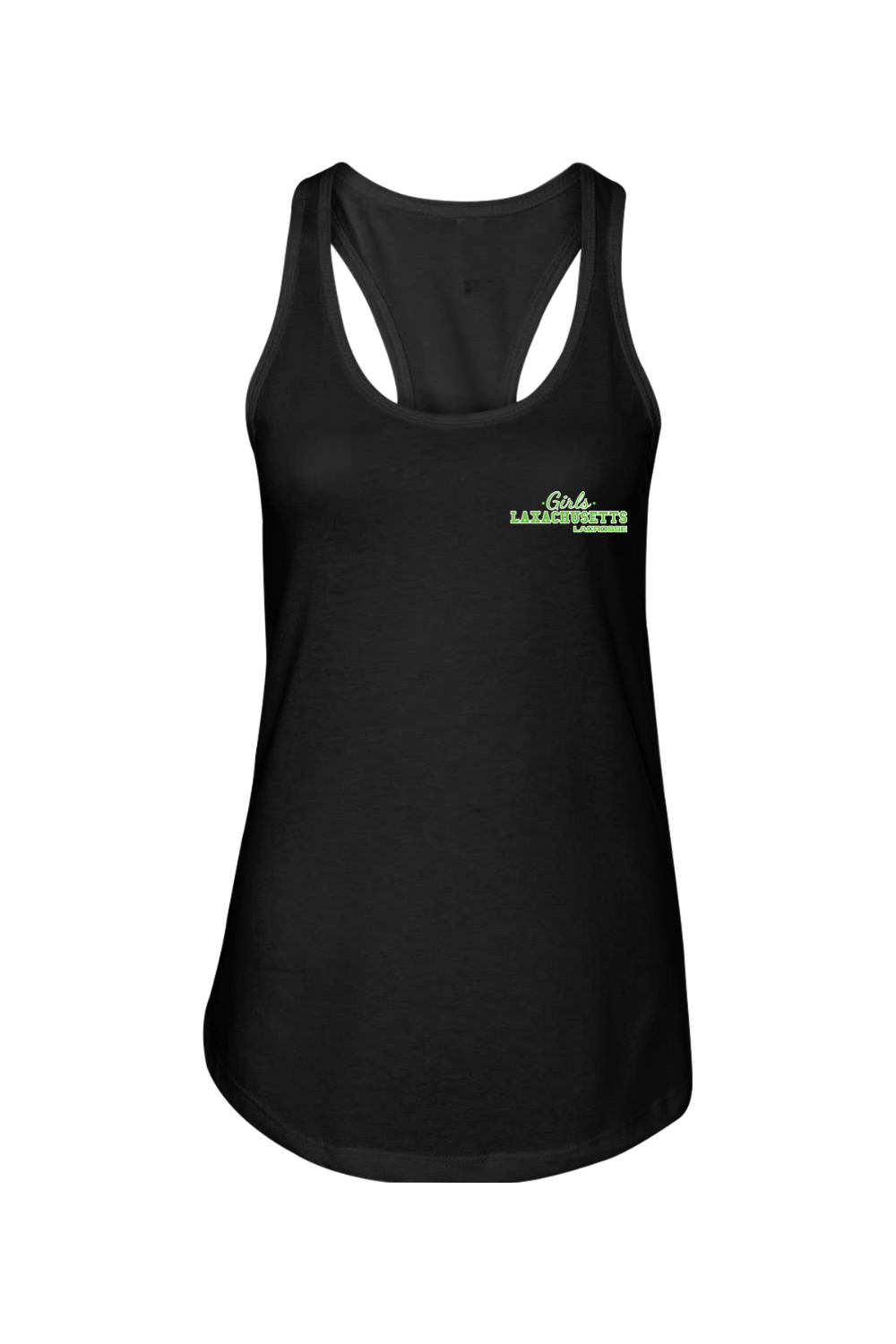 Laxachusetts Lacrosse Adult Women's Tank Top Signature Lacrosse