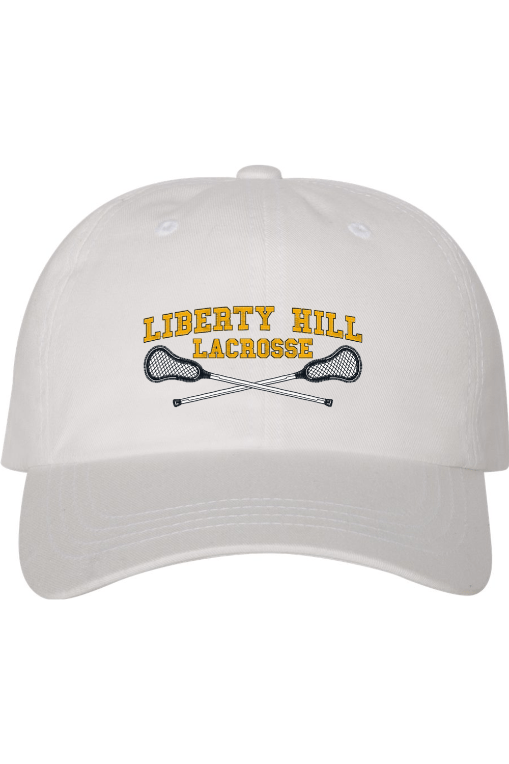 Liberty Hill Lacrosse Embroidered Dad Hat Signature Lacrosse