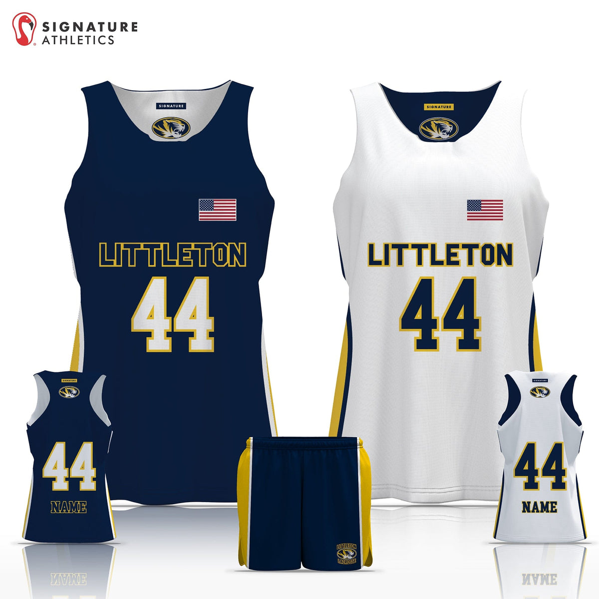 Littleton Lacrosse Girls 2 Piece Player Package: Littleton Girls Signature Lacrosse