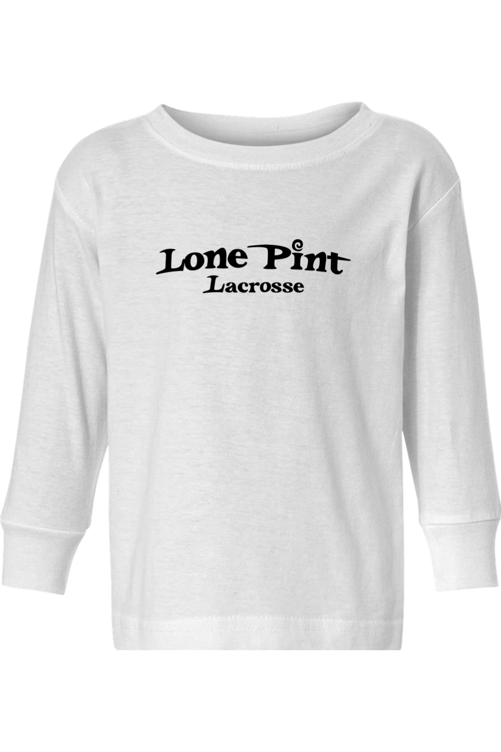 Lone Pint LC Toddler Long Sleeve T-Shirt Signature Lacrosse