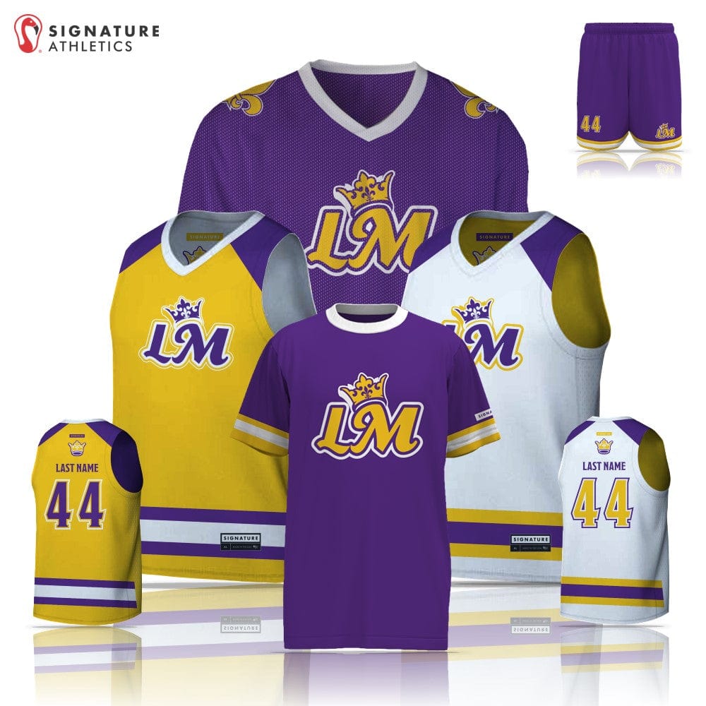 Louisville Monarchs Lacrosse Men's 4 Piece Player Package: 2031 Signature Lacrosse
