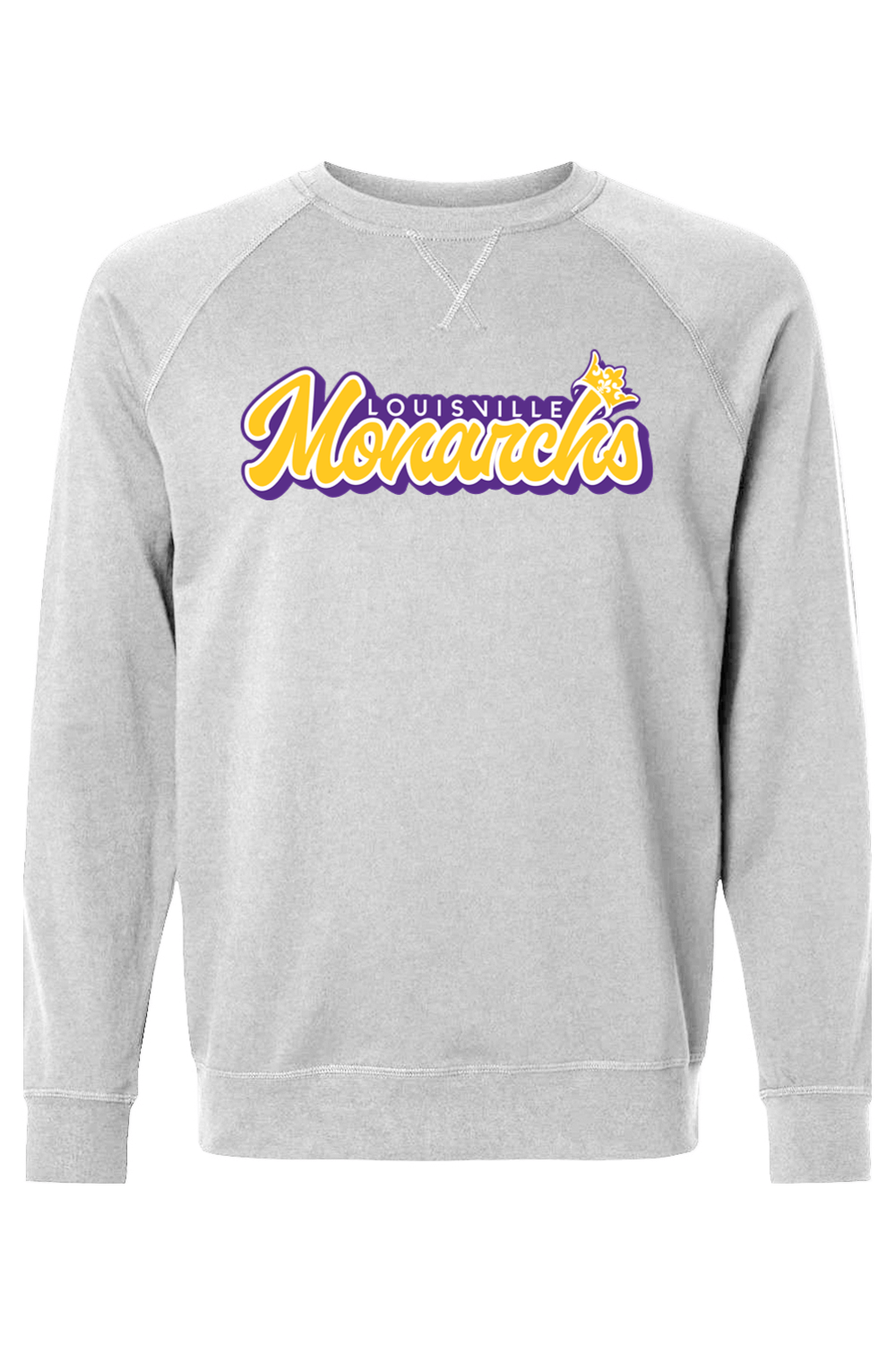 Louisville Monarchs LC Adult Heavyweight Raglan Long Sleeve Signature Lacrosse