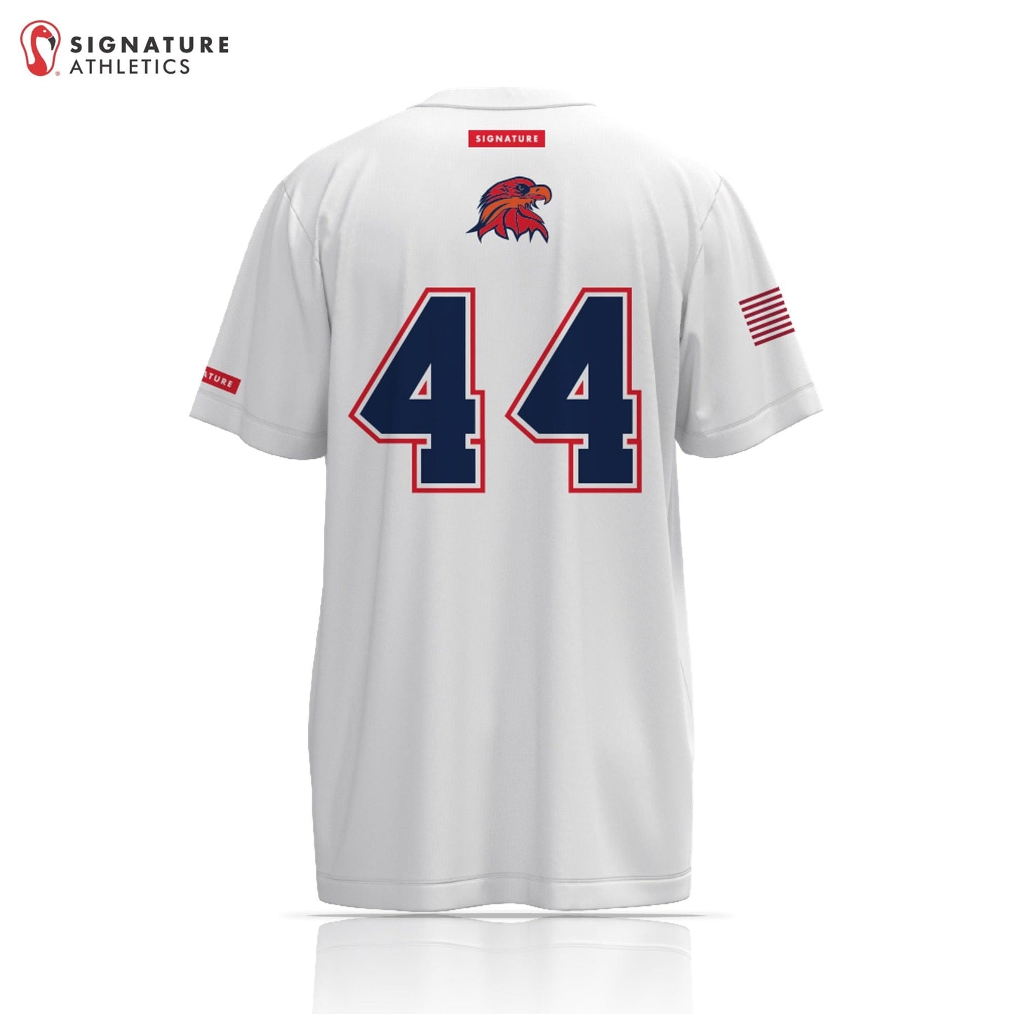 Lower Alabama High School Men's Short Sleeve Tech Tee Signature Lacrosse