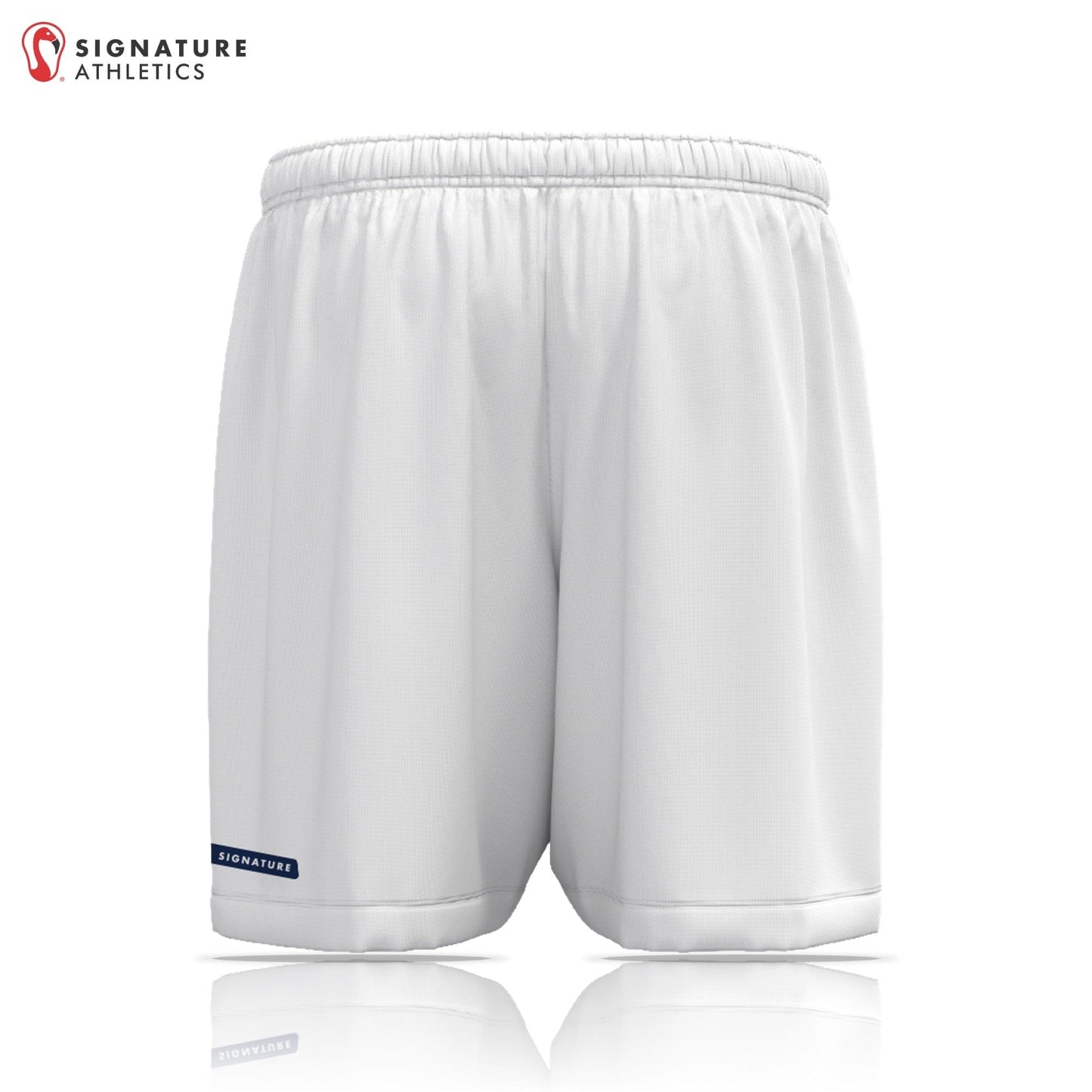 Lower Alabama High School Men's White Game Shorts Signature Lacrosse