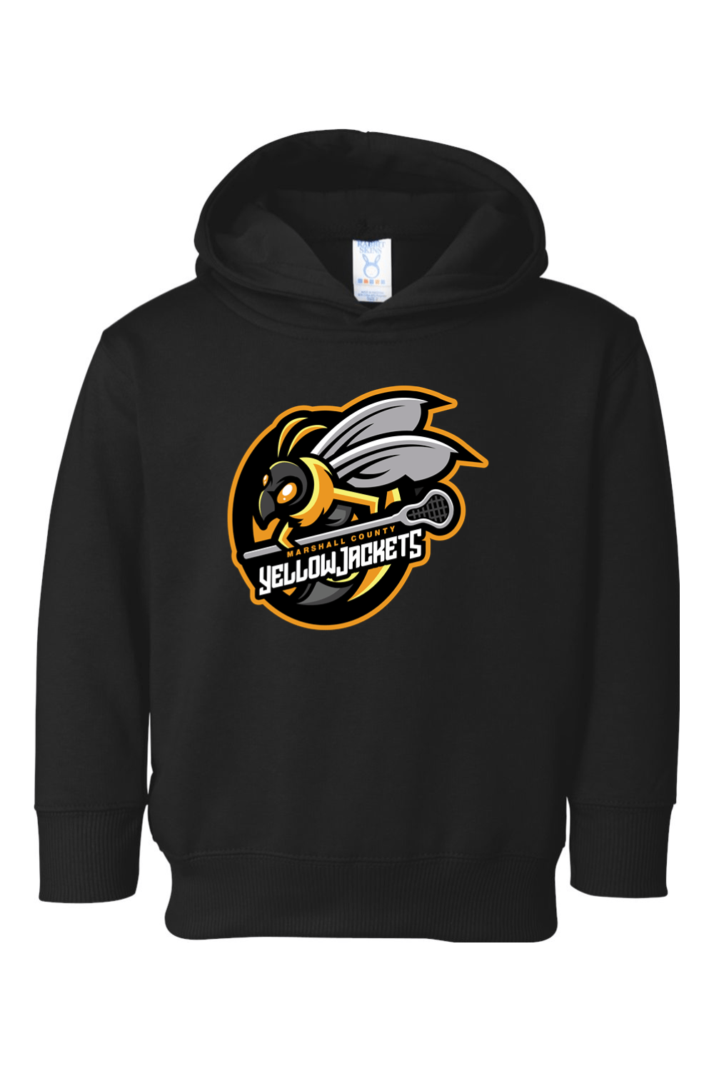 Marshall Yellow Jackets LC Toddler Fleece Hoodie Signature Lacrosse